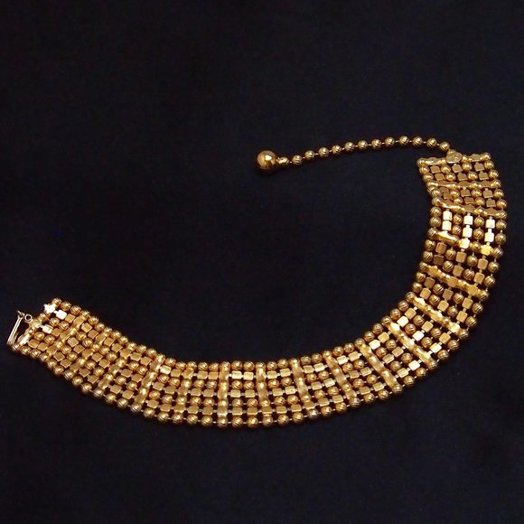 SOLD EBAY Kenneth Jay Lane Vintage Rhinestone Choker - Picture 6 of 9
